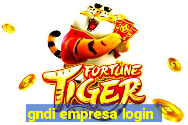 gndi empresa login