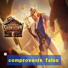 comprovante falso de 50 reais