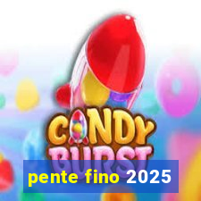 pente fino 2025