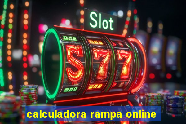 calculadora rampa online